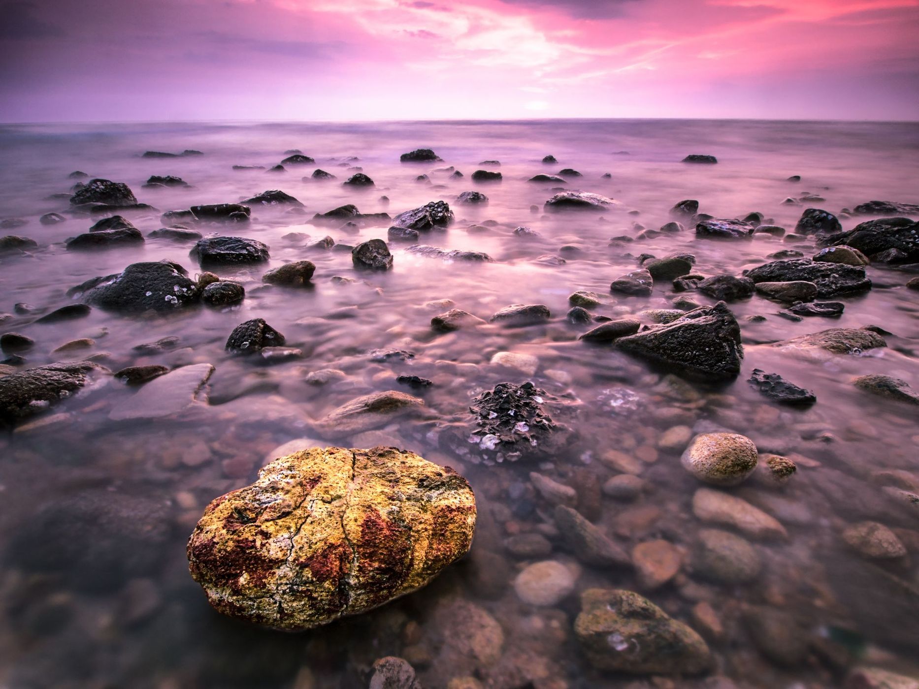 Golden Rock at White Sand Beach, Koh Chang, Thailand