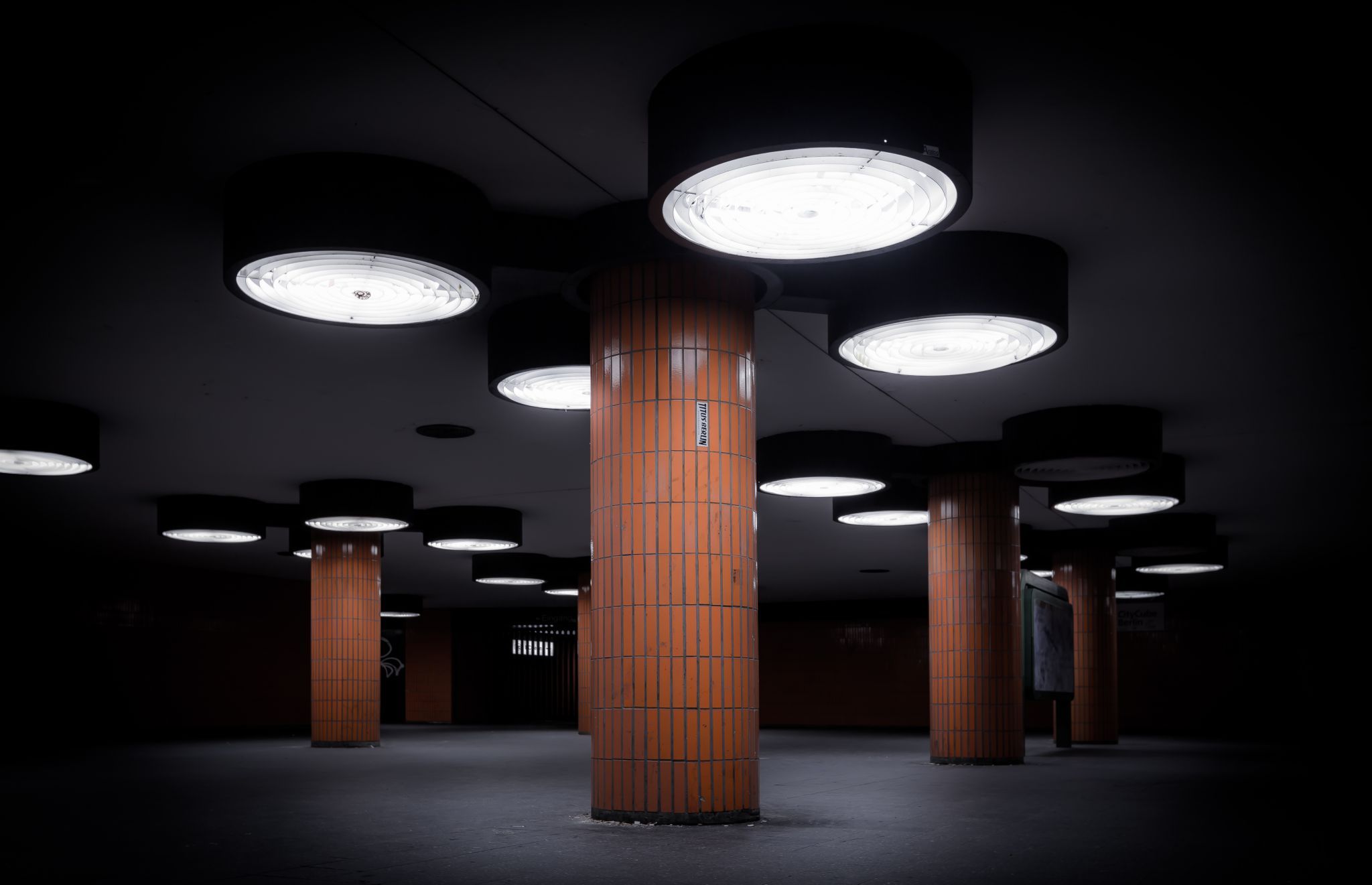 ICC Underground Station, Berlin, Germany