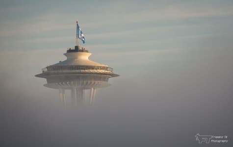 Space Needle from Kerry Park, Seattle