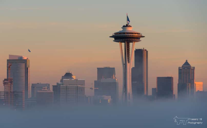 Space Needle from Kerry Park, Seattle