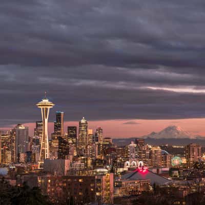 Space Needle from Kerry Park, Seattle, USA