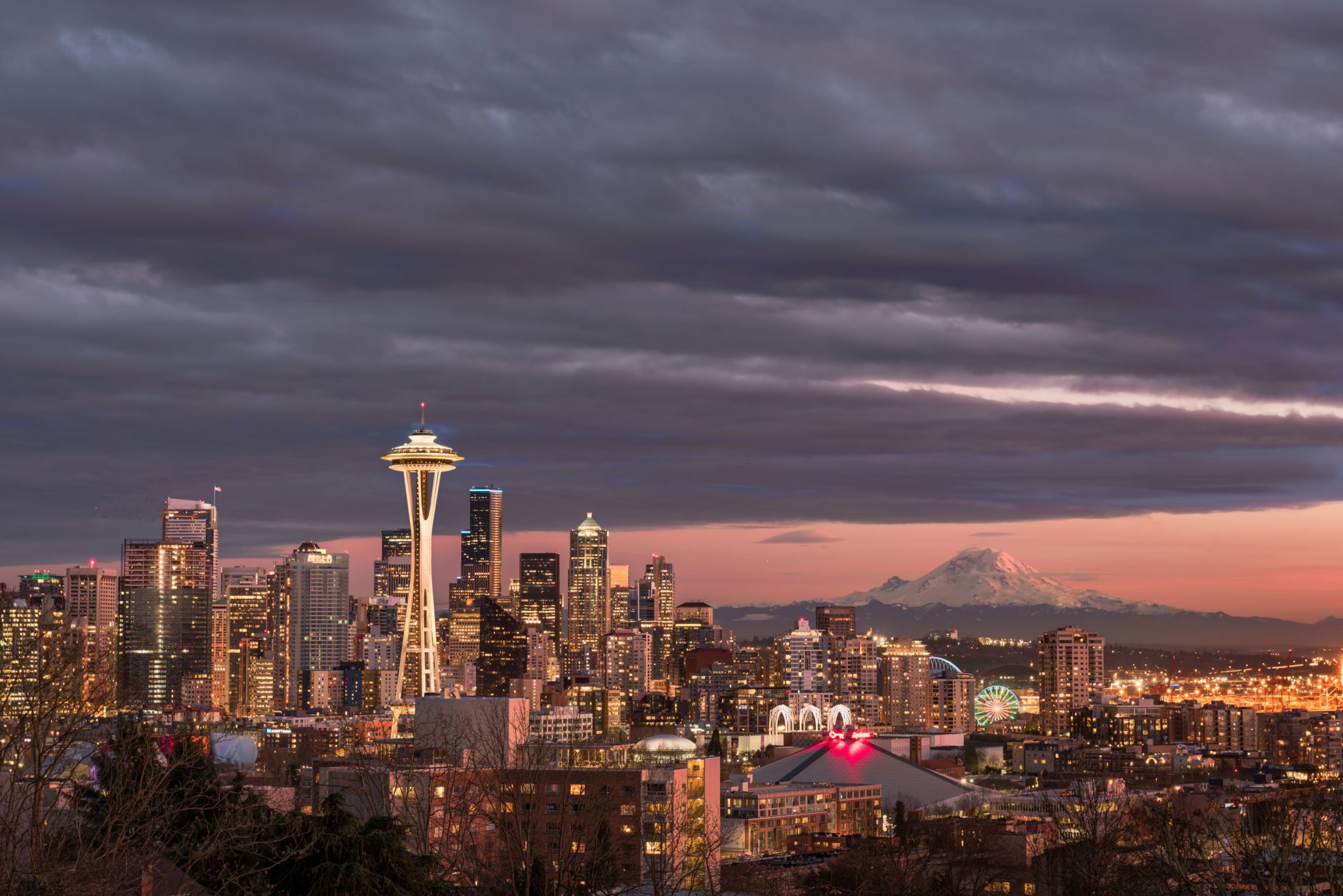 Space Needle from Kerry Park, Seattle, USA