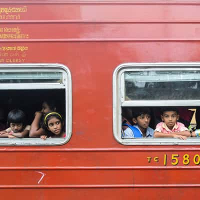 Mount Lavinia Railway Station, Sri Lanka