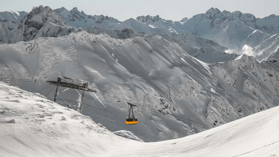 Nebelhornbahn at Höfatsblick (Nebelhorn)