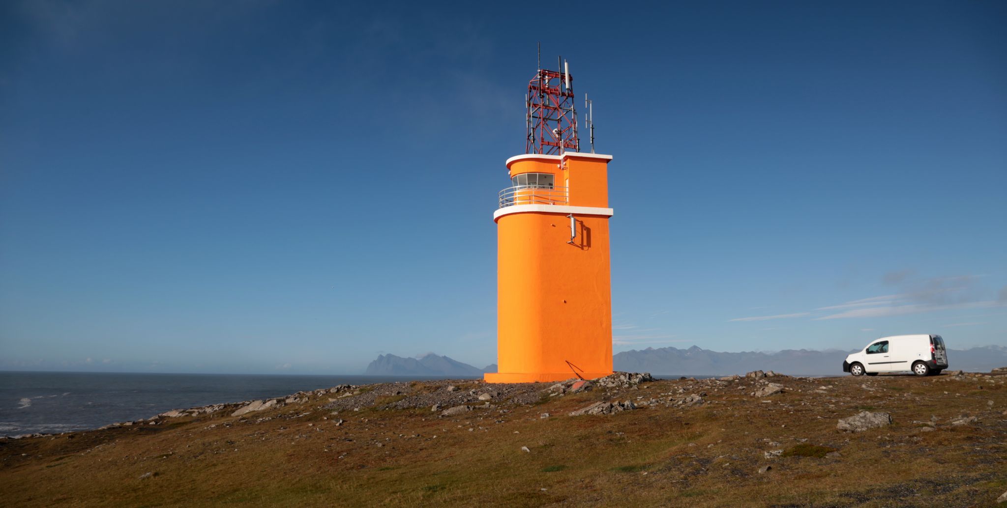 Orange Lighthouse, Iceland