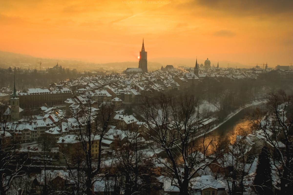 View over the Old Town of Bern, Switzerland