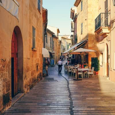 Streets of Alcúdia, Spain