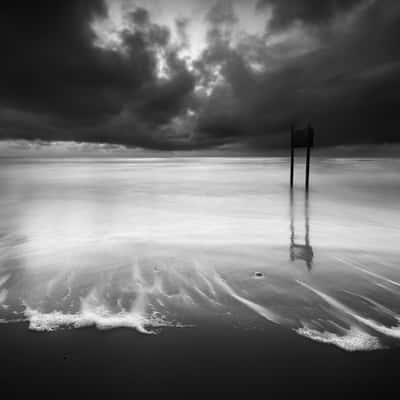 Surreal seascapes near Schoorl, Netherlands