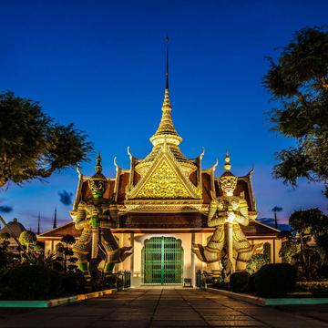 Temple next to Wat Arun, Thailand