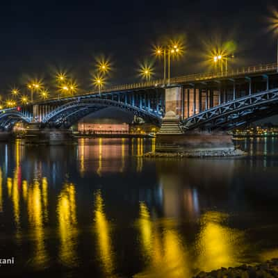 Theodor-Heuss-Bridge, Mainz, Germany