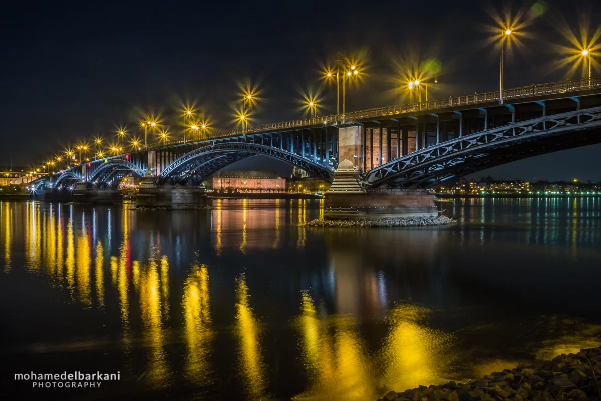 Theodor-Heuss-Bridge, Mainz, Germany