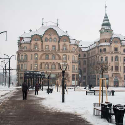 Unirii square Oradea, Romania