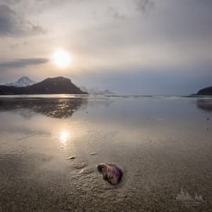 Via beach during low tide
