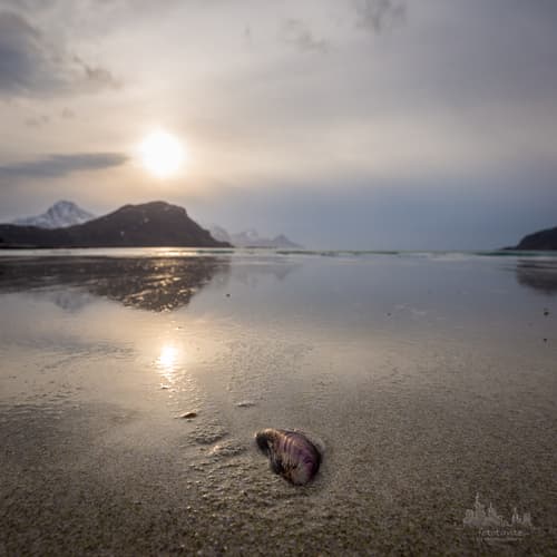Via beach during low tide
