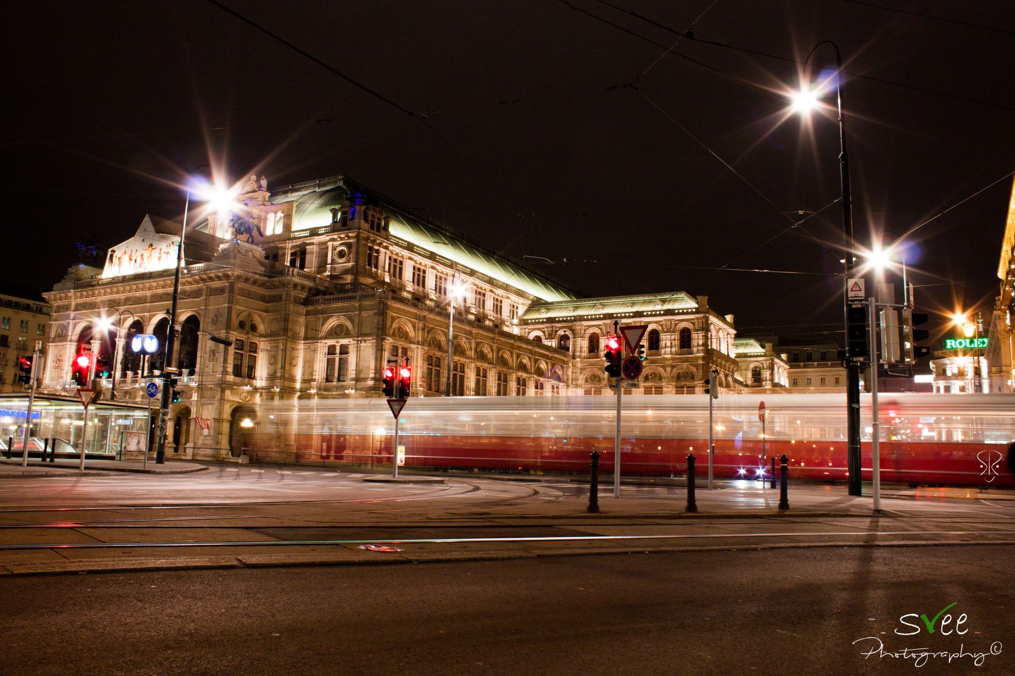 Long Exposure on Opera Vienna, Austria