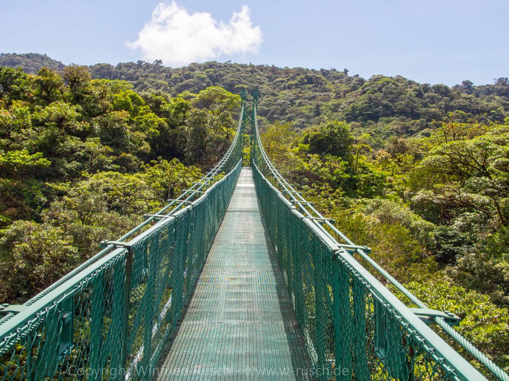 Arenal hanging bridges, Costa Rica
