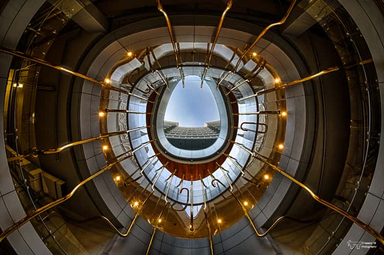 'Art Hole' at Piazza Gae Aulenti