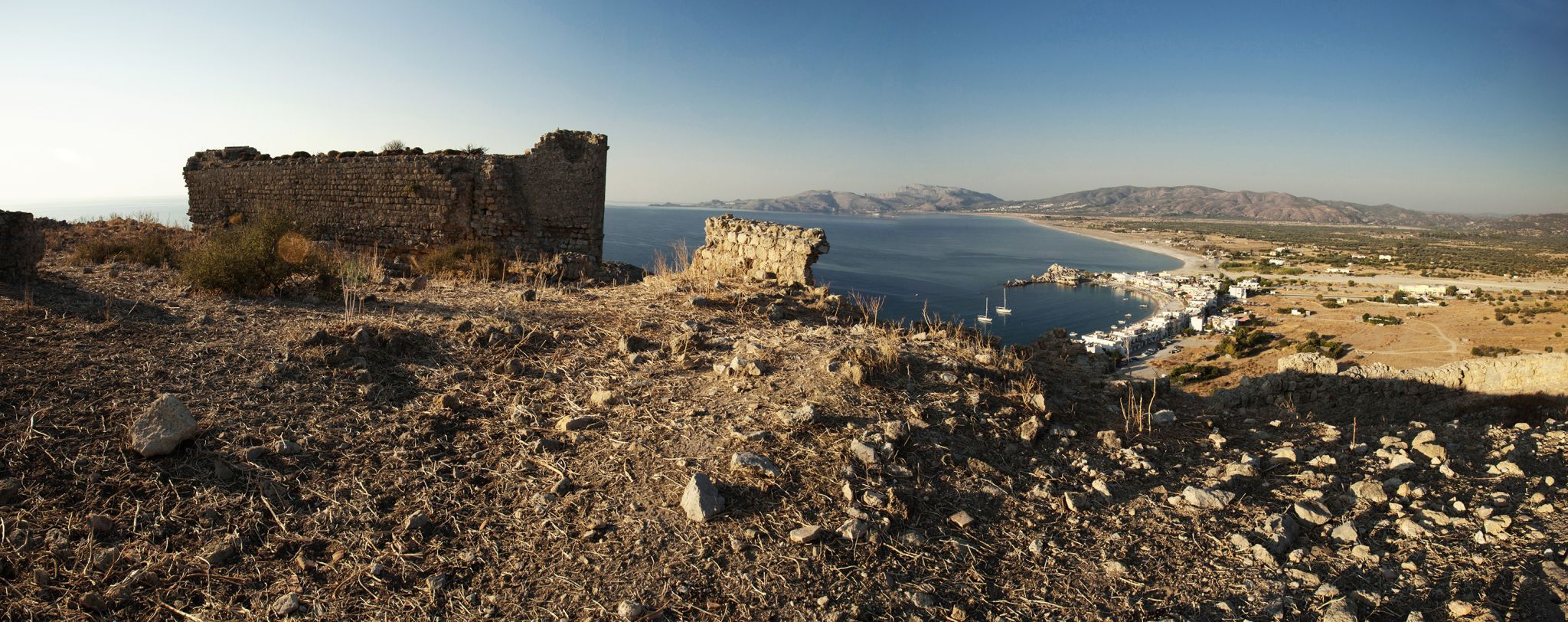 Feraklos castle ruins, Greece
