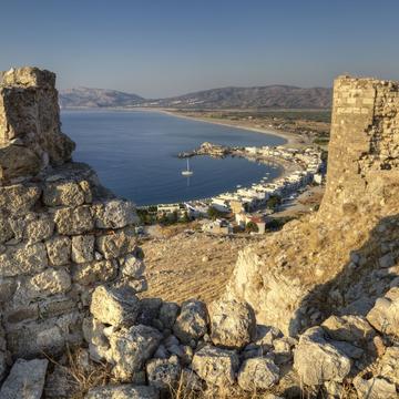 Feraklos castle ruins, Greece
