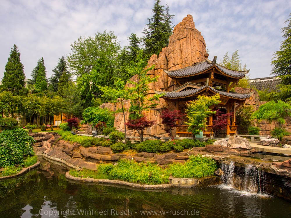 Expogelände in Kunming, China