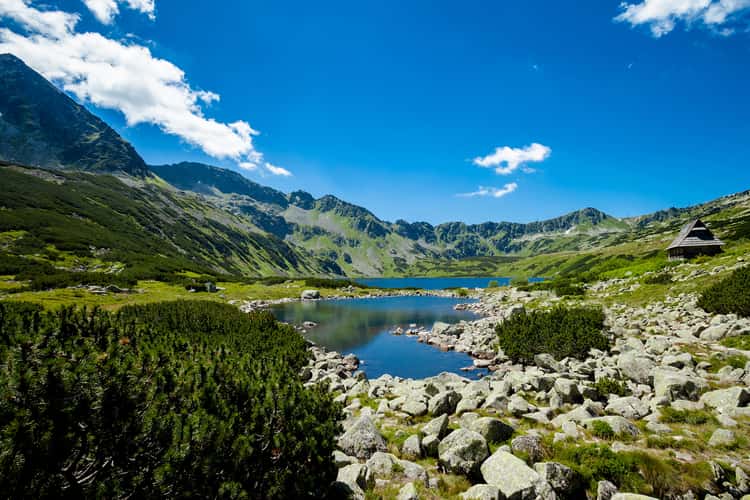 Mountain Lake Maly Staw Polski