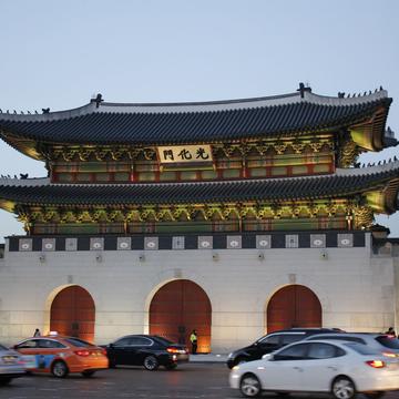 Gwanghwamun Gate, South Korea