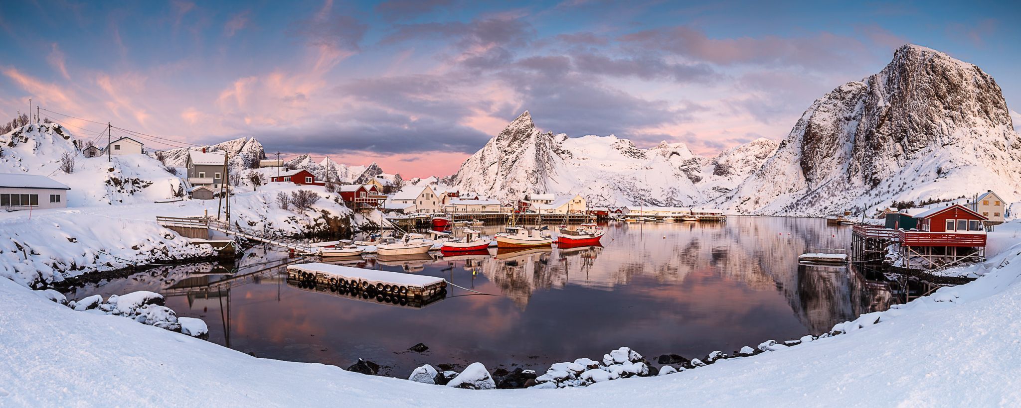 Hamnøy harbour, Norway
