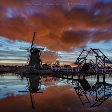 Kinderdijk Windmills, Netherlands
