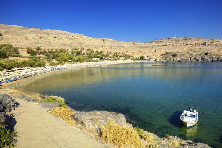 Lindos beach