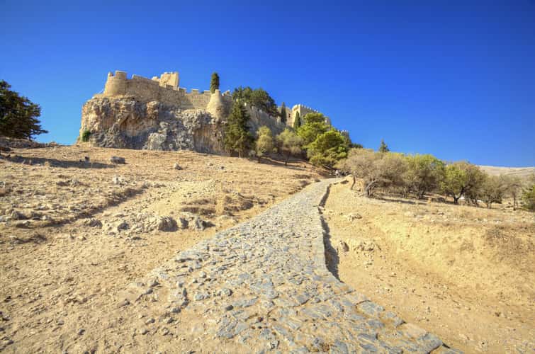 Lindos castle