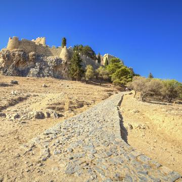 Lindos castle, Greece