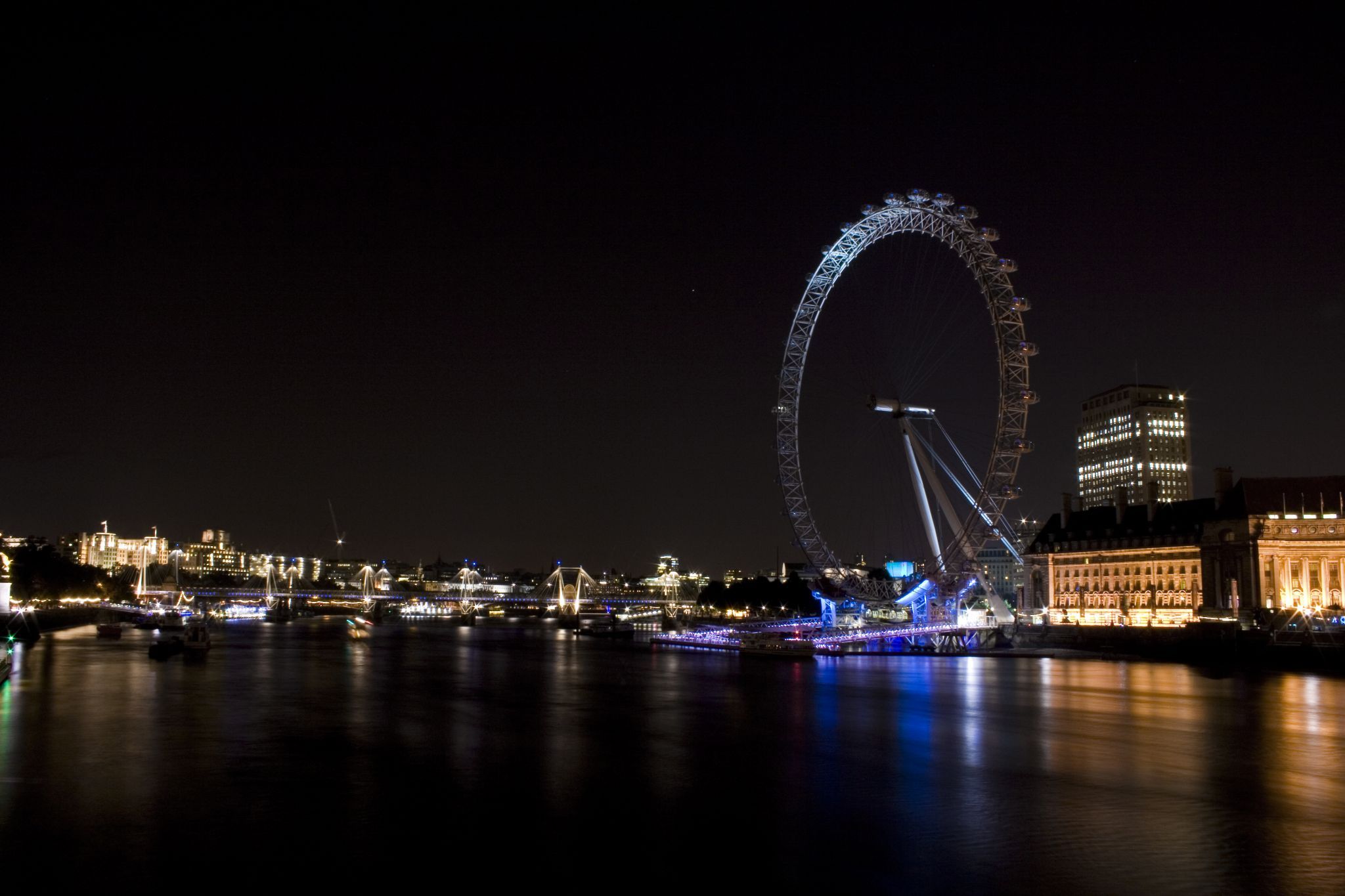 London Eye from Westminster Bridge, London, United Kingdom