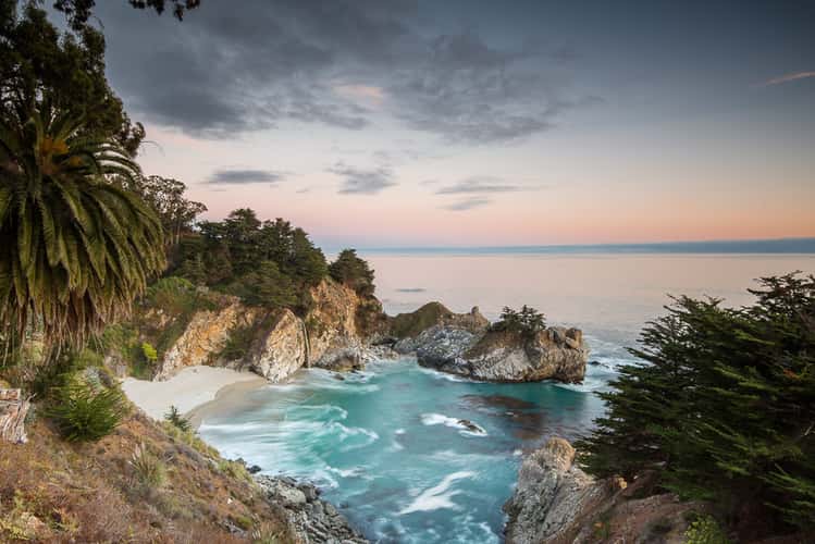 McWay Beach and Falls