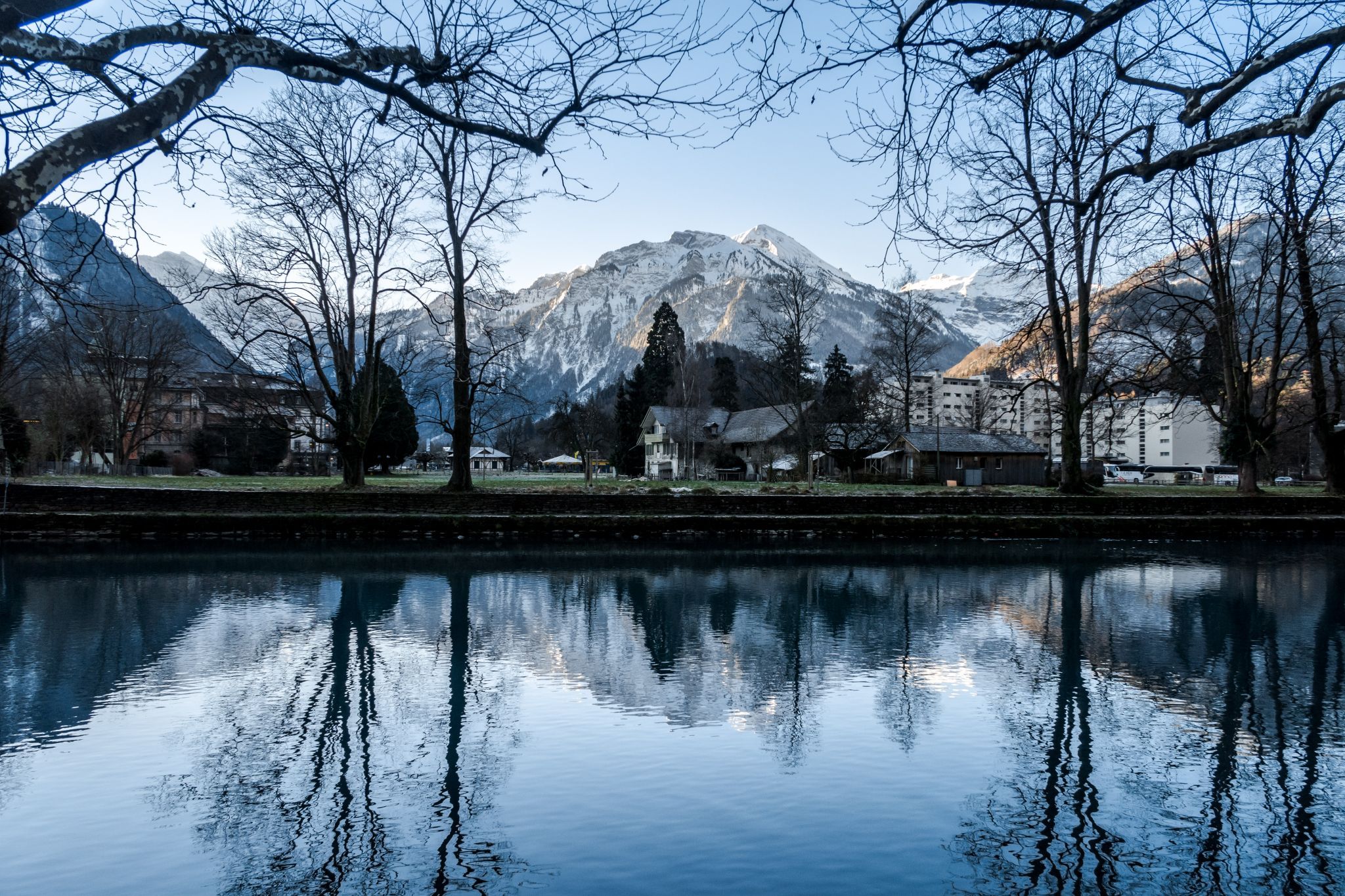River Aare, Interlaken, Switzerland, Switzerland
