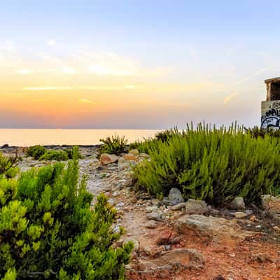 Sunrise near Paceville, Malta