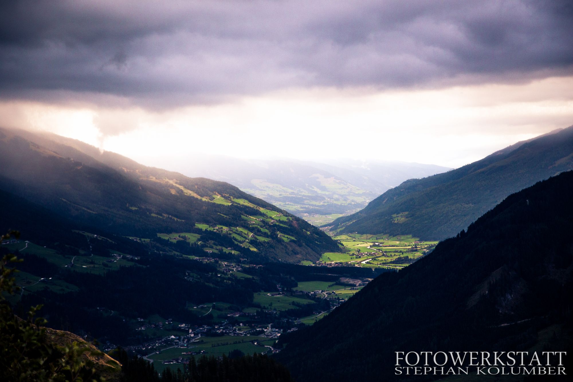 View from Parking Area, Austria