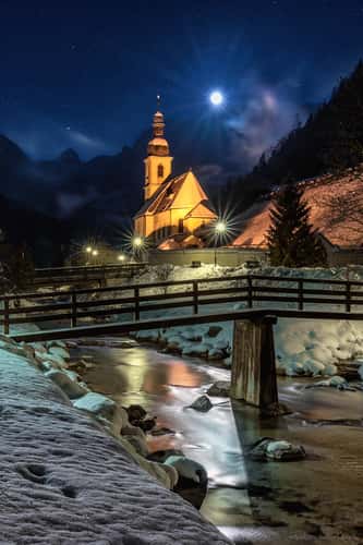 Church St. Sebastian, Ramsau, Berchtesgaden