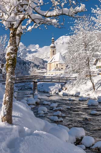 Church St. Sebastian, Ramsau, Berchtesgaden