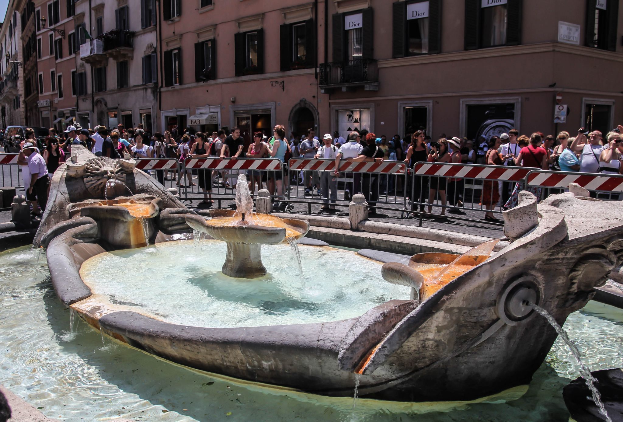 Fontana della Barcaccia, Italy