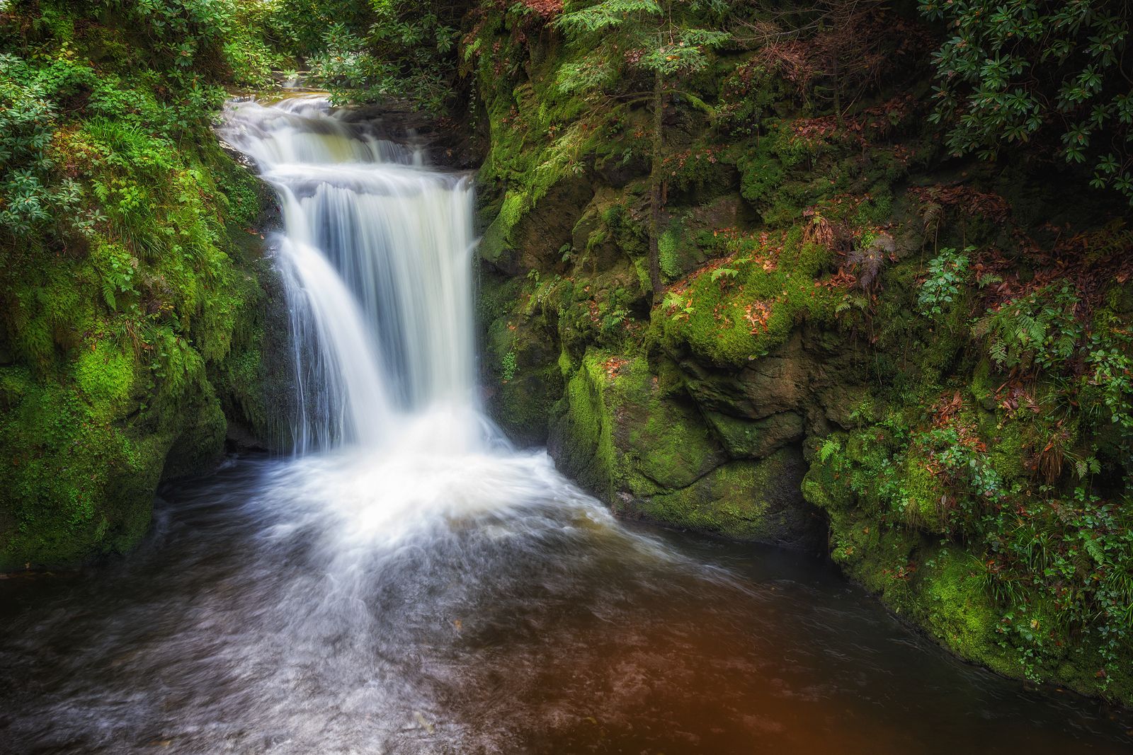 Geroldsauer Waterfall, Black Forest, Germany