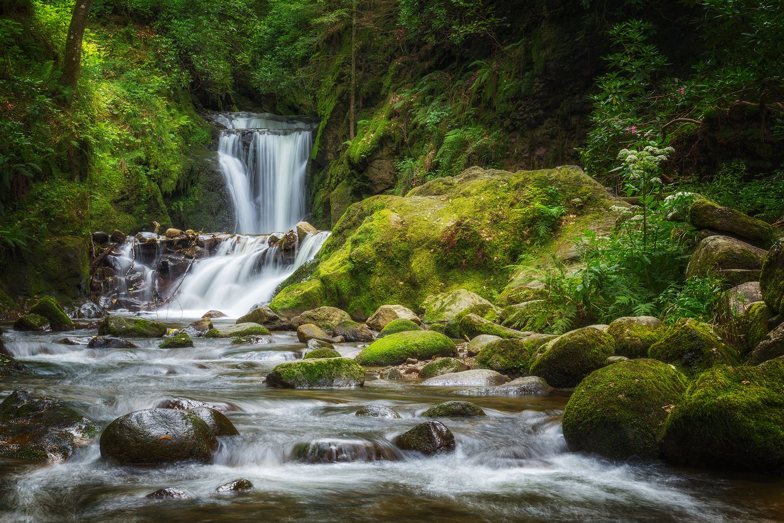 Geroldsauer Waterfall, Black Forest, Germany