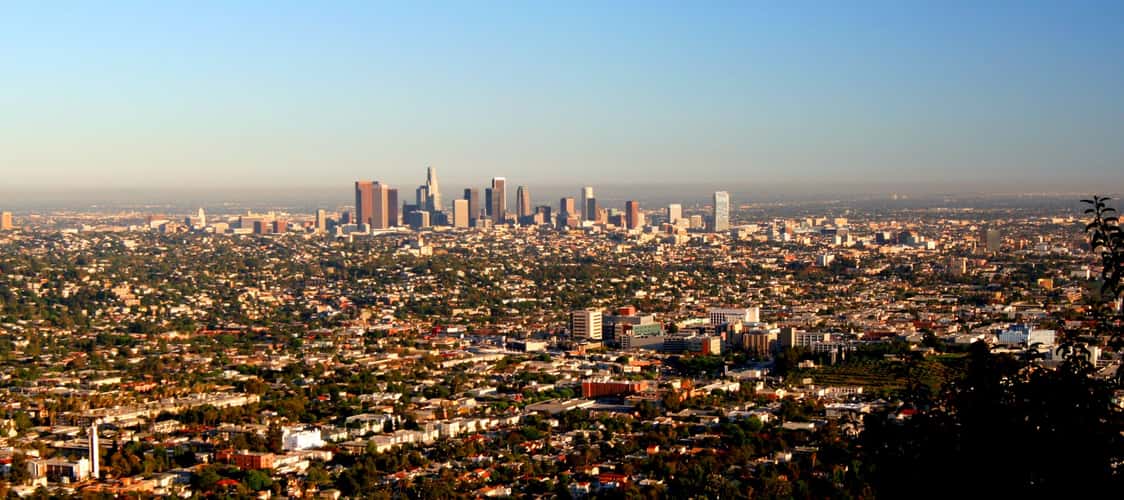 Griffith Observatory View of Los Angeles