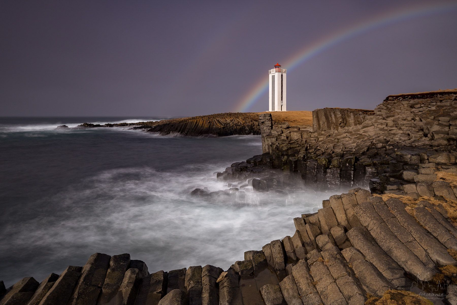 Kálfshamarsvík Lighthouse, Iceland