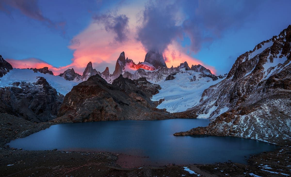 Laguna de los Tres, Argentina