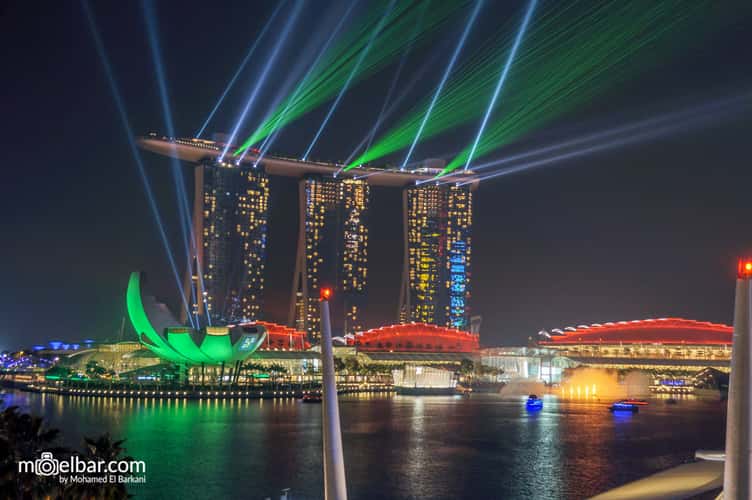 Marina Bay Sands Light Show