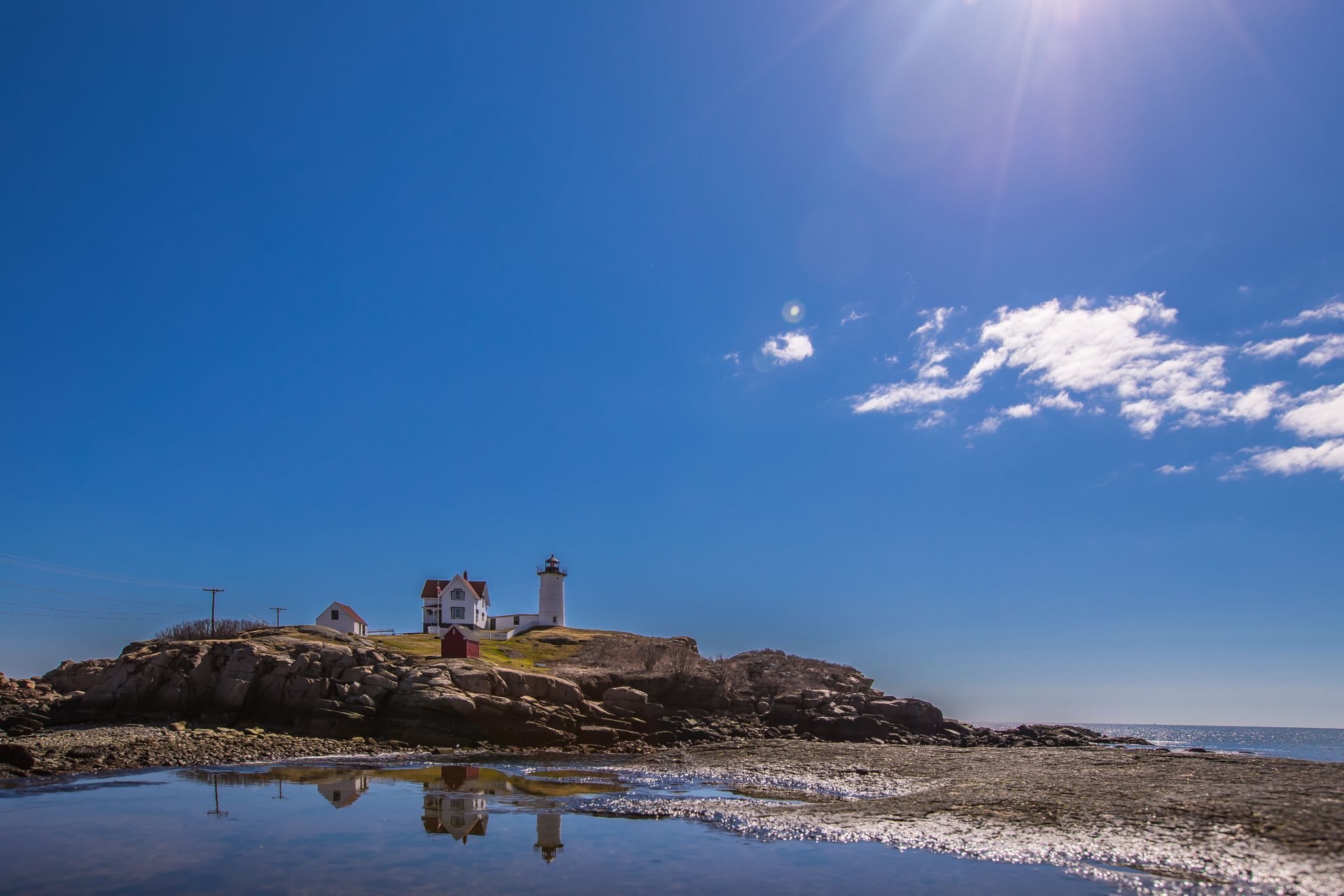 Cape Neddick Lighthouse - Nubble Island, USA