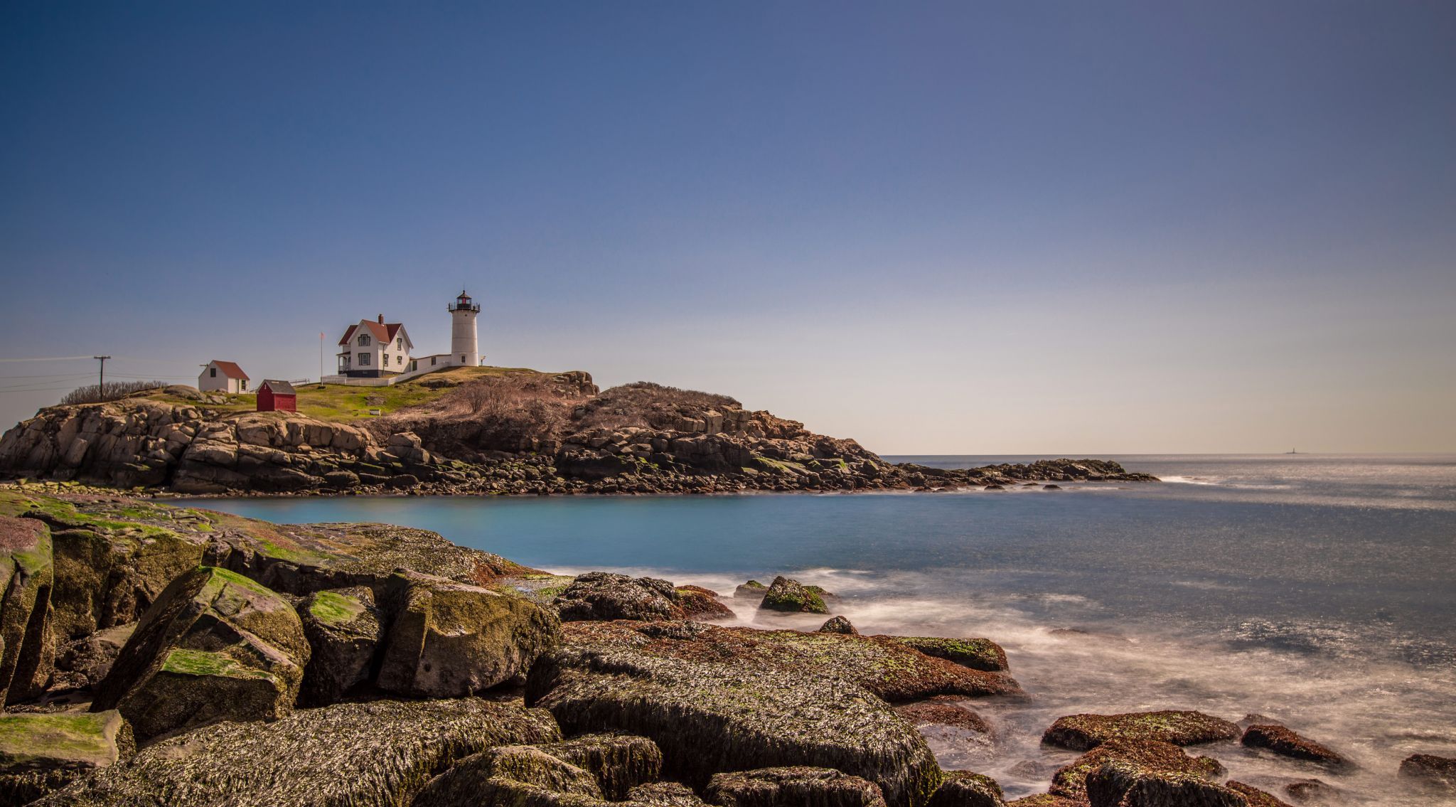 Cape Neddick Lighthouse - Nubble Island, USA