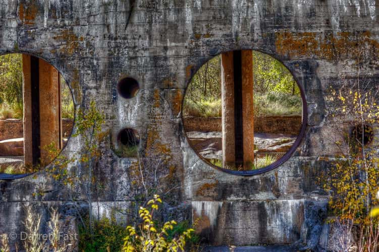 Old Pinawa Dam