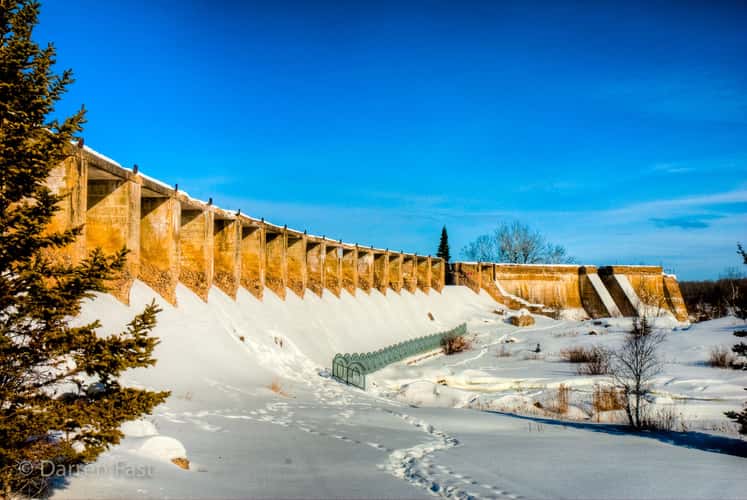 Old Pinawa Dam