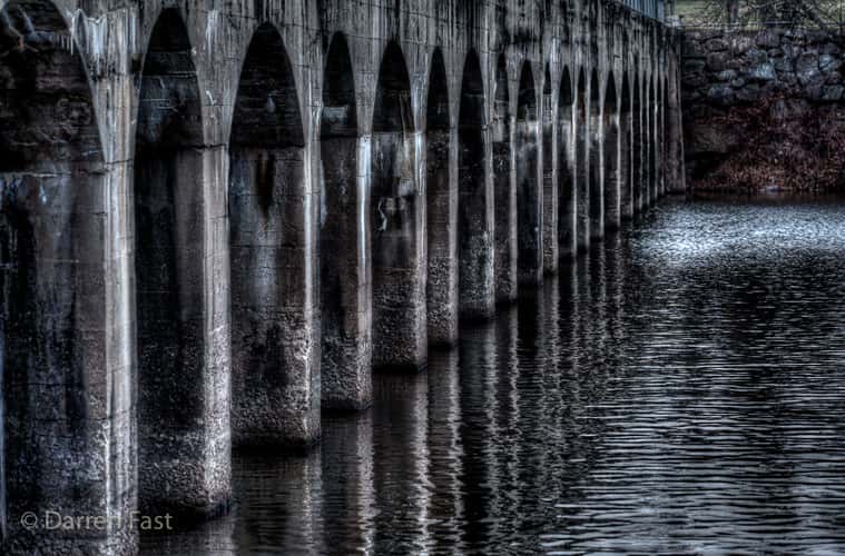 Old Pinawa Dam